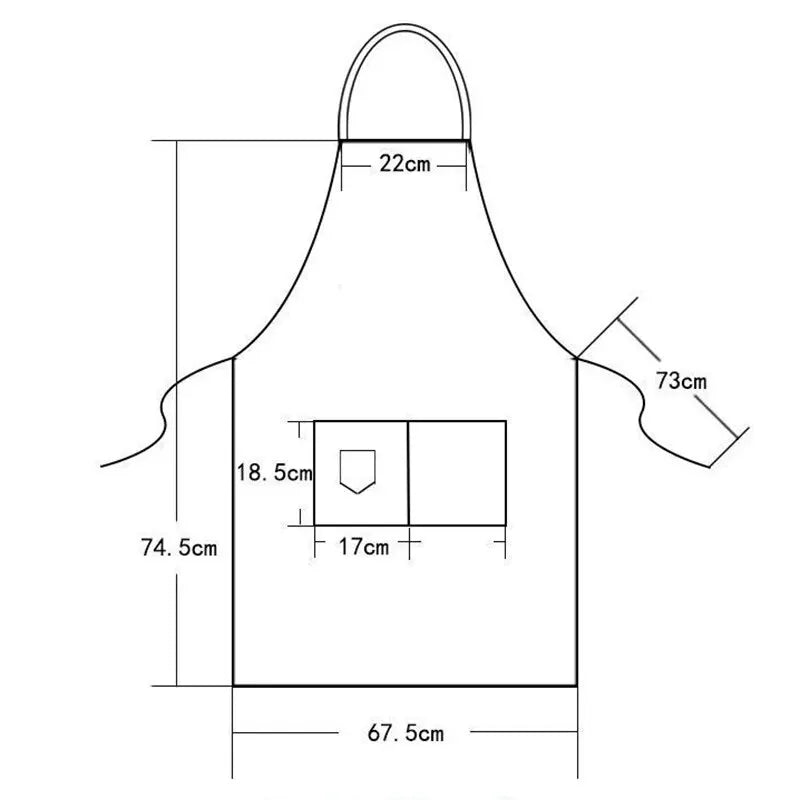 Fashion Kitchen/Service Aprons Unisex