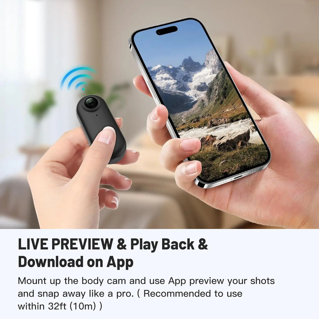 Mini WiFi Smart Camera – Portable, Powerful & Always Ready