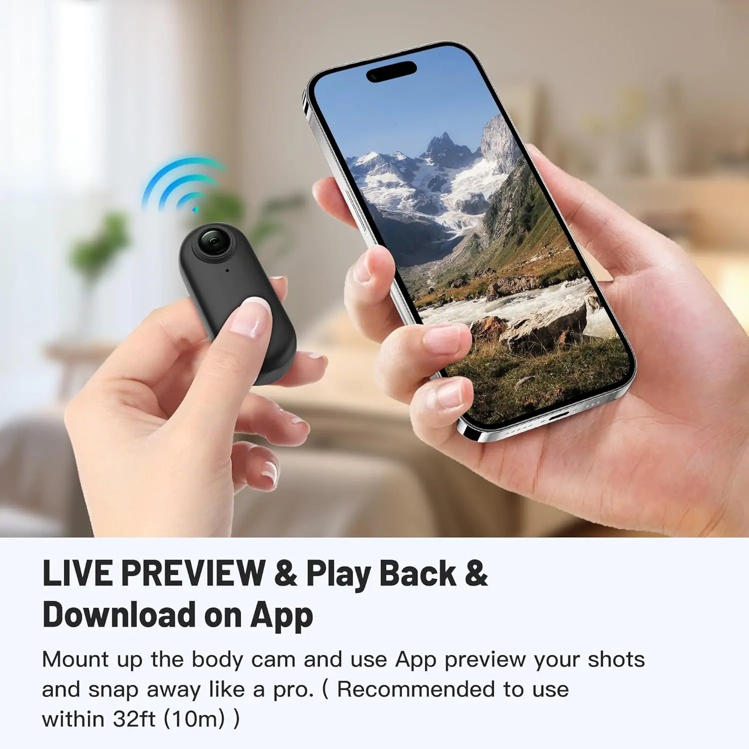 Mini WiFi Smart Camera – Portable, Powerful & Always Ready