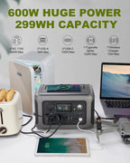 Portable Power Station R600, 299Wh
